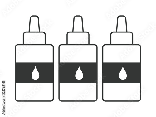  Ink jet toner Vector Icon Design