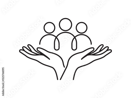 inclusion social equity icon