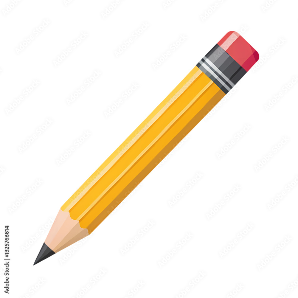 Yellow Pencil: High-Res Image & Stock Photo on transparent background Yellow Pencil: High-Res Image & Stock Photo on transparent background
