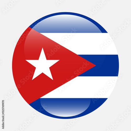 Flag of Cuba. Flag icon. Standard color. Circle icon flag. 3d illustration. Computer illustration. Digital illustration. Vector illustration. Free Download Flag of Cuba. Flag icon. Standard color. Circle icon flag. 3d illustration. Computer illustration. Digital illustration. Vector illustration. - GFXLoad