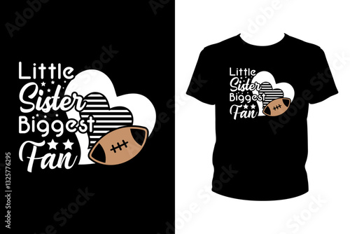 Little sister biggest fan Art files for Cricut and Silhouette. You can edit them with Adobe Illustrator.