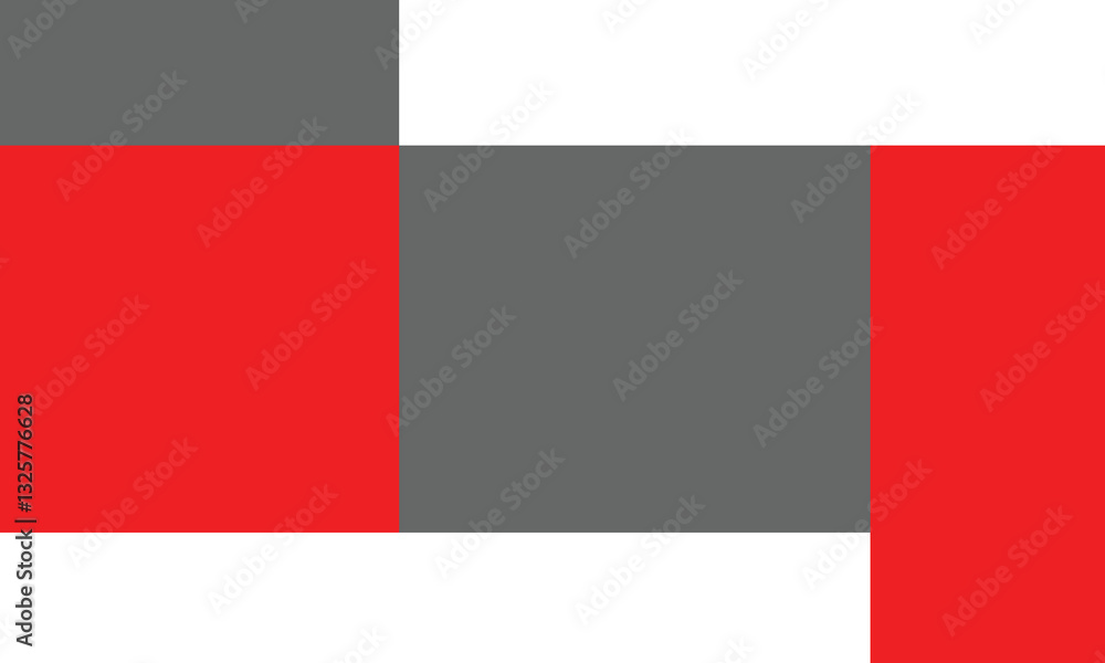 Fototapeta premium Abstract white, red and black background rectangular shape, web banner