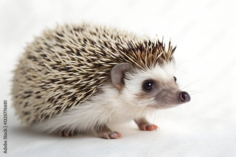 hedgehog with white background hedgehog with white background