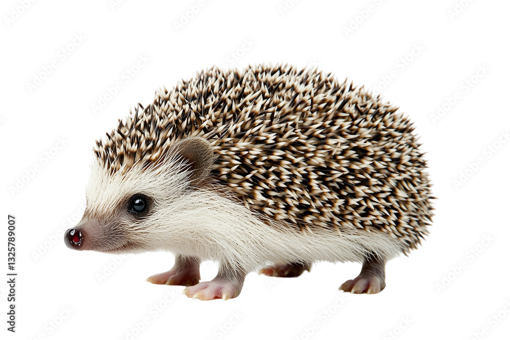 Close-up of a Hedgehog with Spiky Quills Close-up of a Hedgehog with Spiky Quills