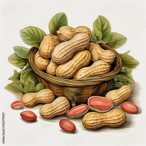 Generated image: Erdnüsse