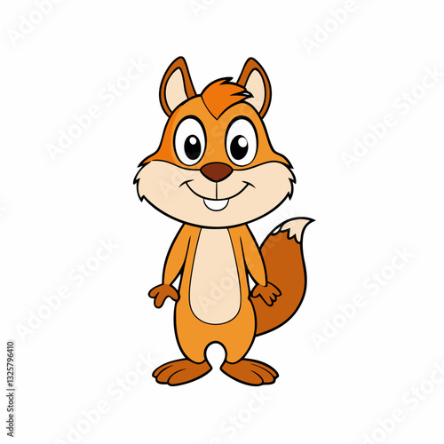 chipmunk cartoon vector