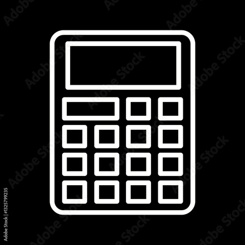 Calculator Vector Icon