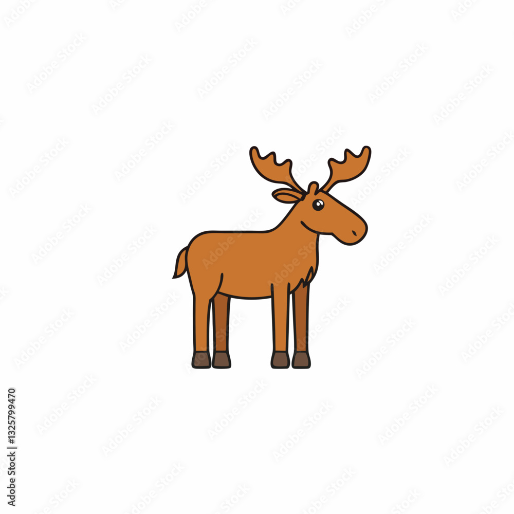 deer vector illustration deer vector illustration