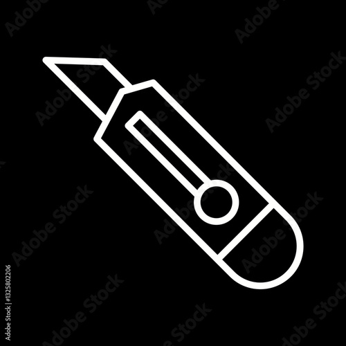 Paper Cutter Vector Icon