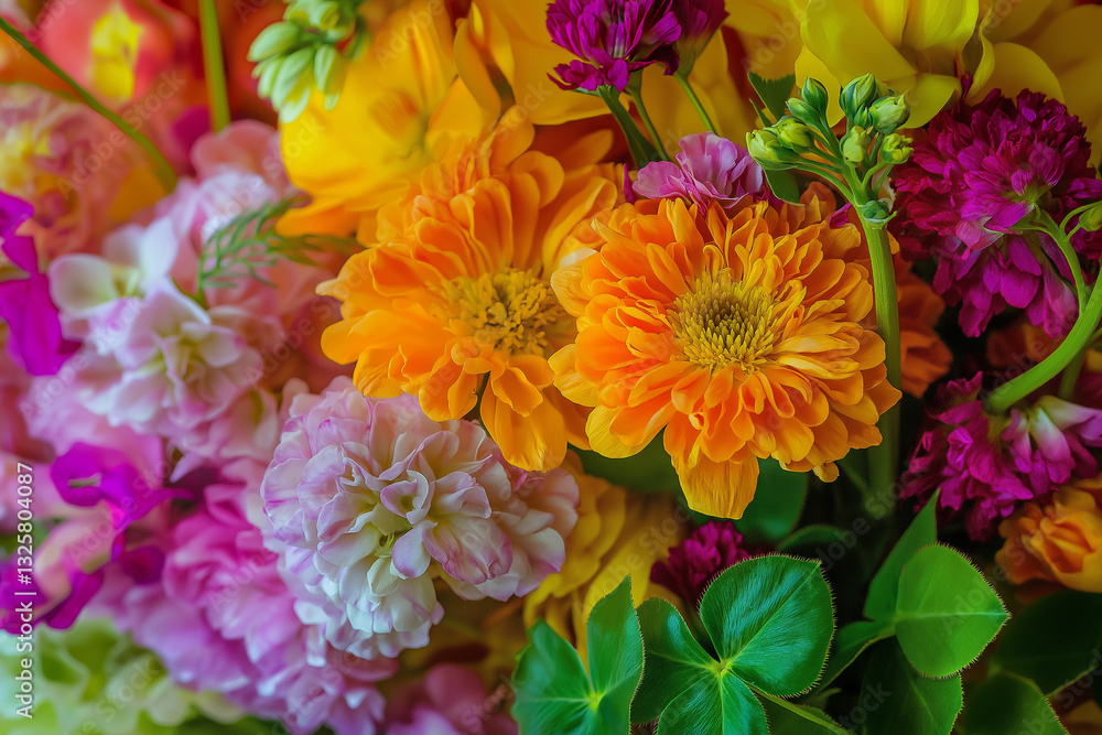 Colorful bouquet of flowers Colorful bouquet of flowers