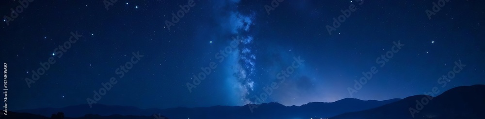 Dark sky illuminated by bright twinkling stars in a clear night, galaxy, astrophotography Dark sky illuminated by bright twinkling stars in a clear night, galaxy, astrophotography