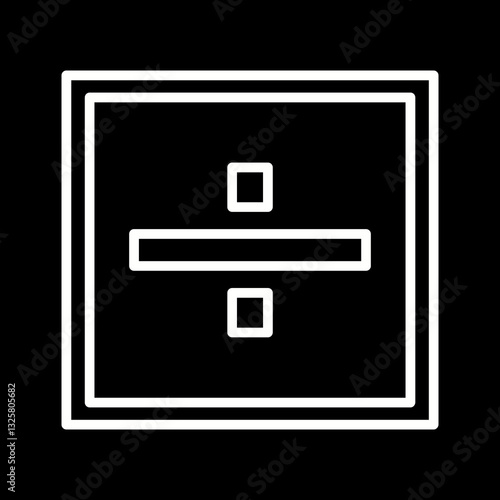 Division Vector Icon