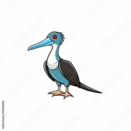 frigatebird with wings