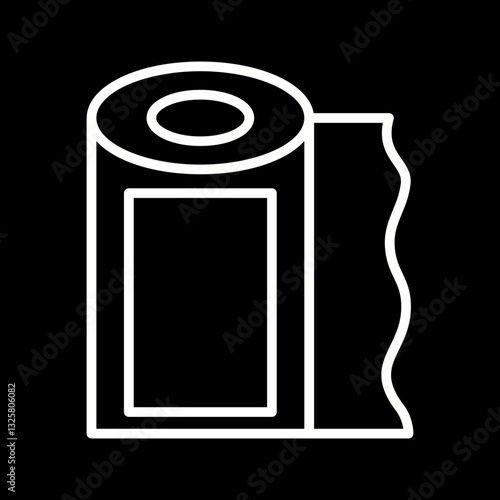 Plastic sheeting Vector Icon