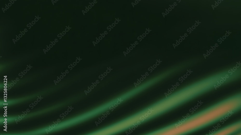 Obraz premium Dark Green Background Showing a Soft Gradient and Subtle Patterns