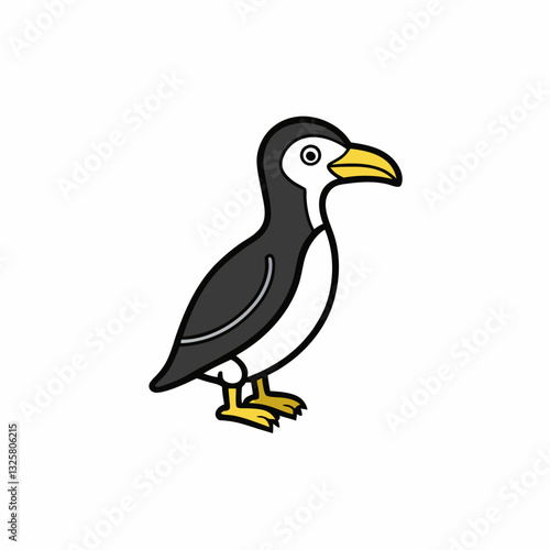 vector illustration of a bird