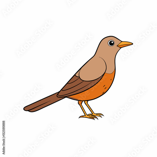 thrush on a branch