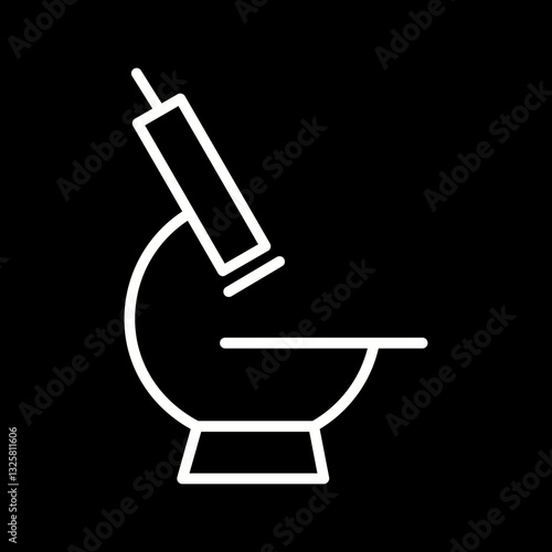 Microscope Slide Vector Icon