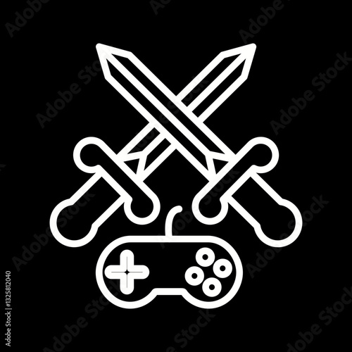 Adventure Game Vector Icon