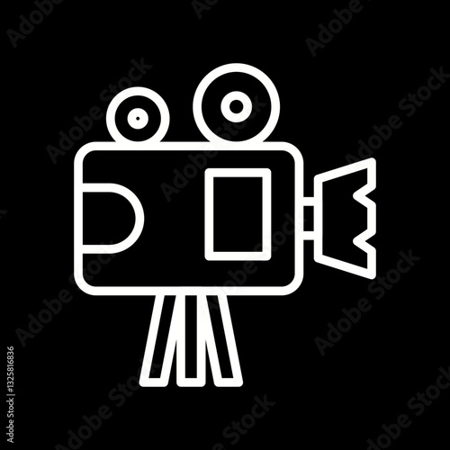Video Camera Vector Icon