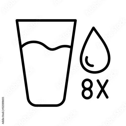Campaign to drink 8 glasses of water during fasting to maintain optimal body hydration