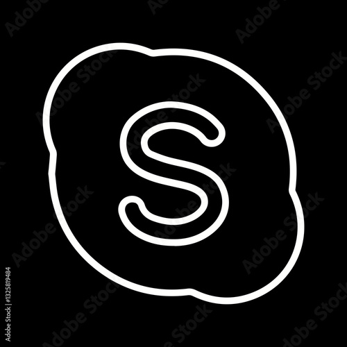 Skype Vector Icon