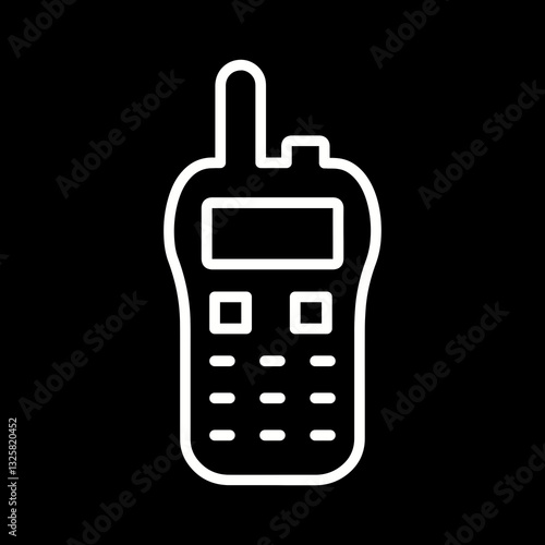 Walkie Talkie Vector Icon
