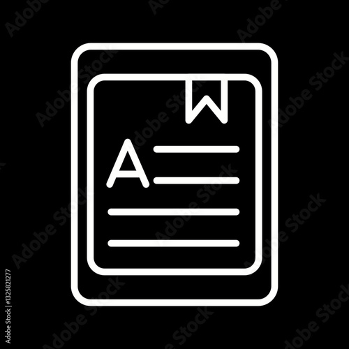 E-reader Vector Icon