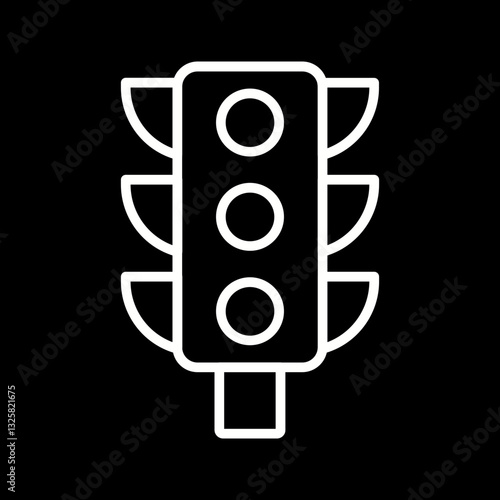 Semaphore Vector Icon