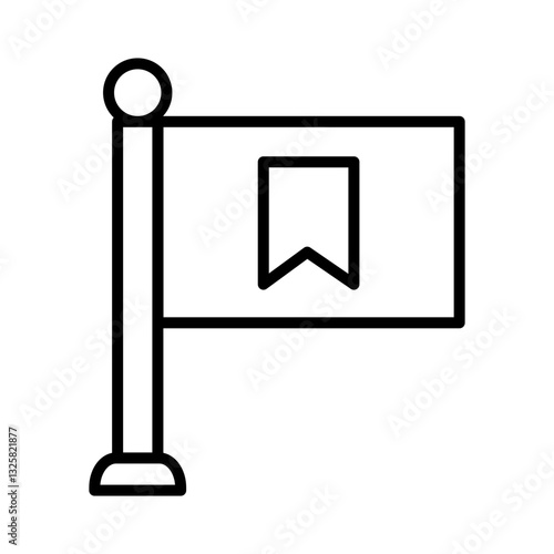 Save flag to mark important learning materials and on favorites list