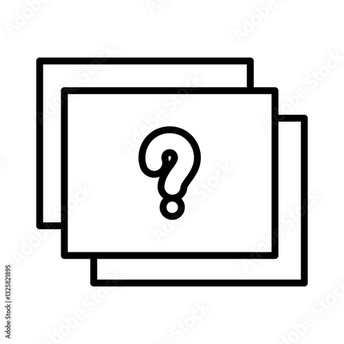 Obraz na plátně Flash cards for fast learning and effective memorization