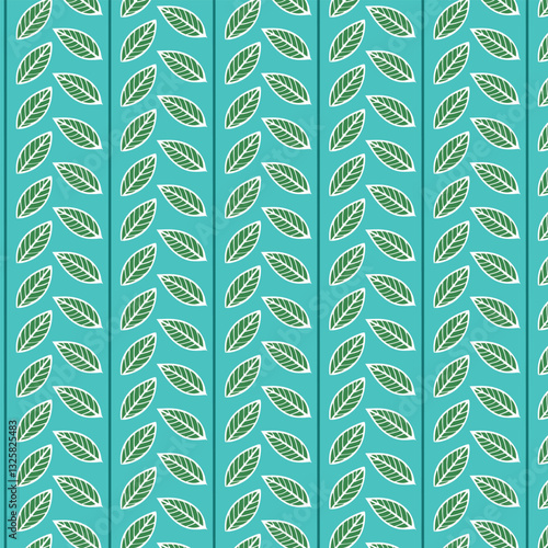 vector seamless pattern with snowflakes