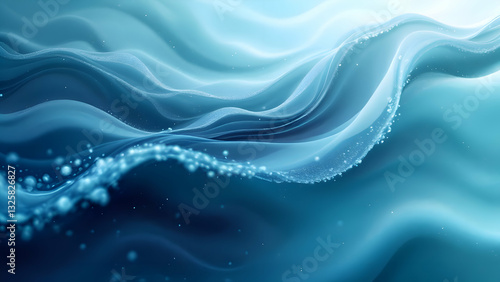 Wallpaper Mural Oceanic Gradient with Grain Texture Torontodigital.ca