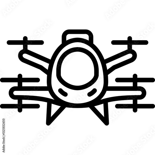 passenger drone icon