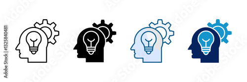 Skill Icon Set Multiple Style Collection