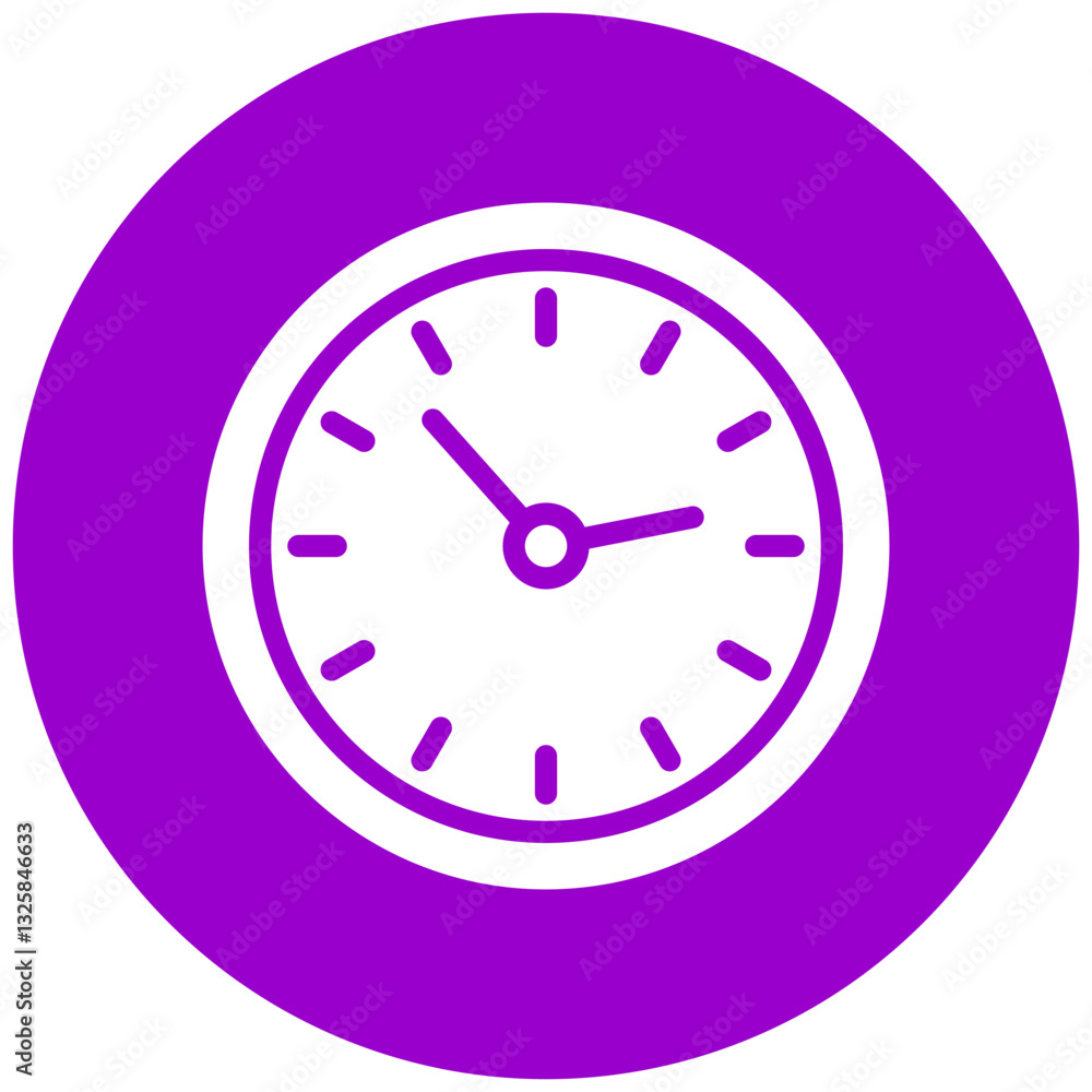 Vector Design Clock Icon Style Vector Design Clock Icon Style