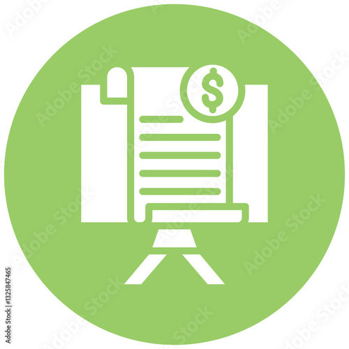 Vector Design Invoice Icon Style