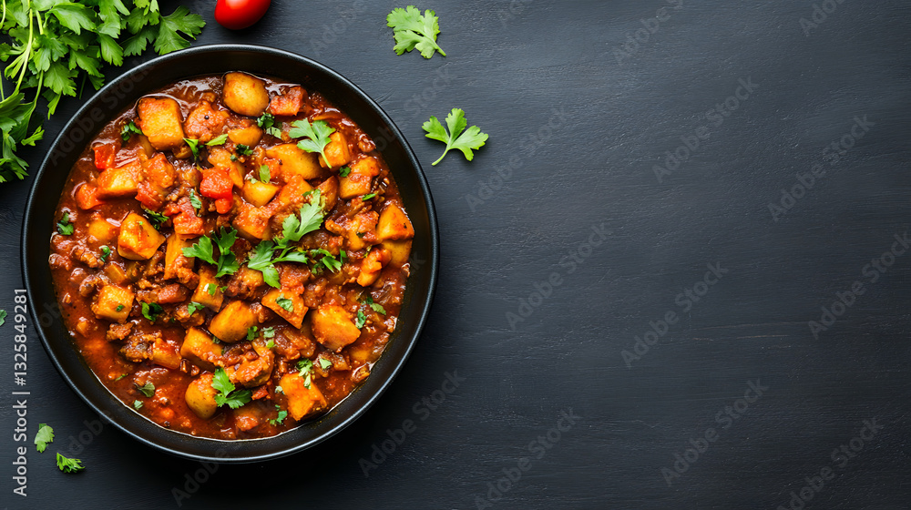 Photo-realistic image of a dish placed on a kitchen table, featuring a beautifully plated meal with vibrant colors and fine details, ideal for showcasing culinary artistry and home cooking.
Photo-realistic image of a dish placed on a kitchen table, featuring a beautifully plated meal with vibrant colors and fine details, ideal for showcasing culinary artistry and home cooking.