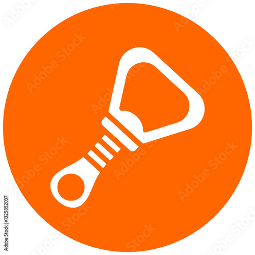 Vector Design Bottle Opener Icon Style