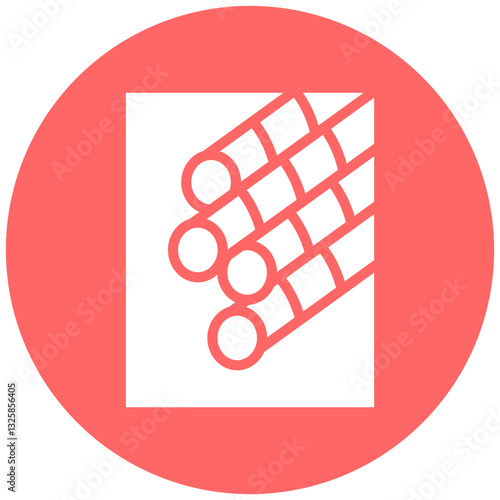 Rebar Vector Design Icon Style
