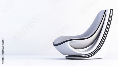 Black and White Style, Curved Elegance