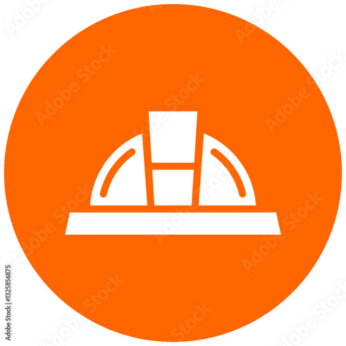 Hardhat Light Vector Design Icon Style