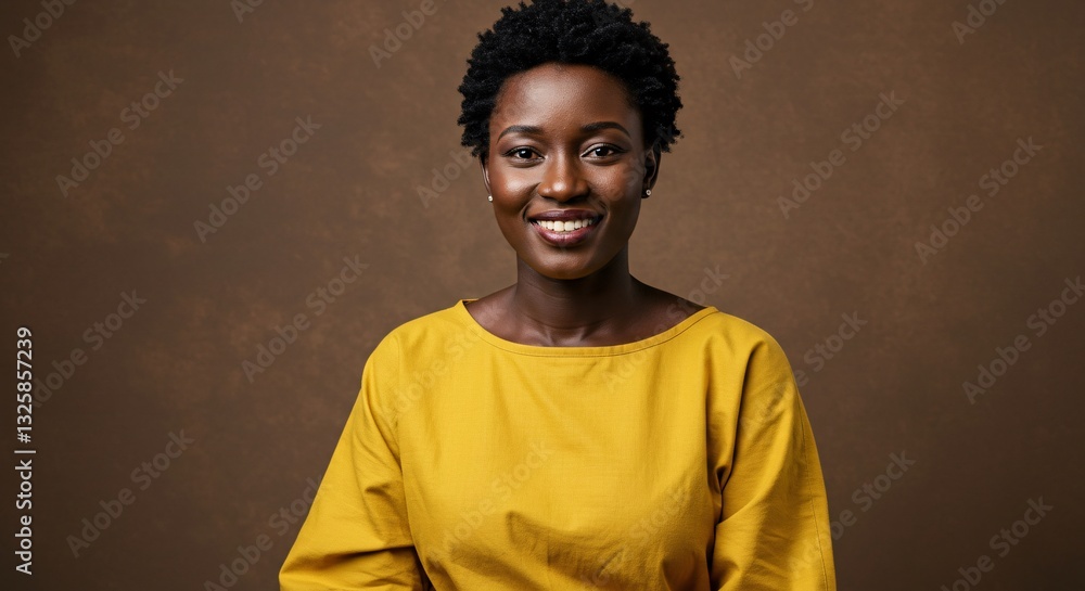 Fototapeta premium portrait of a woman from Togo
