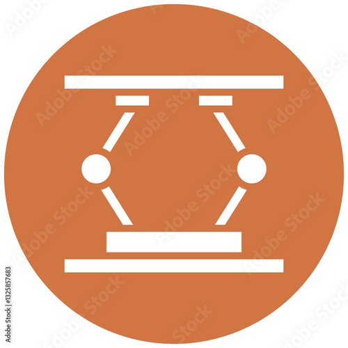 Hydraulic Jack Vector Design Icon Style
