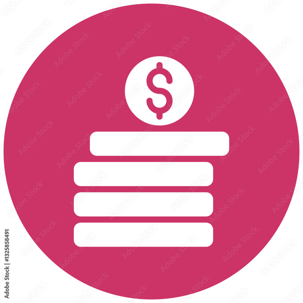 Coins Vector Design Icon Style Coins Vector Design Icon Style