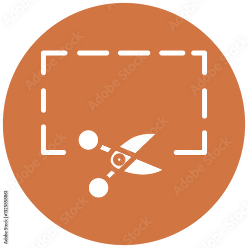 Coupon Cutter Vector Design Icon Style
