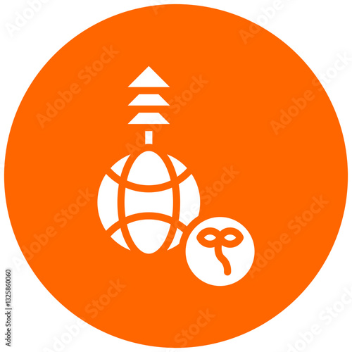 Eco Warrior Vector Design Icon Style