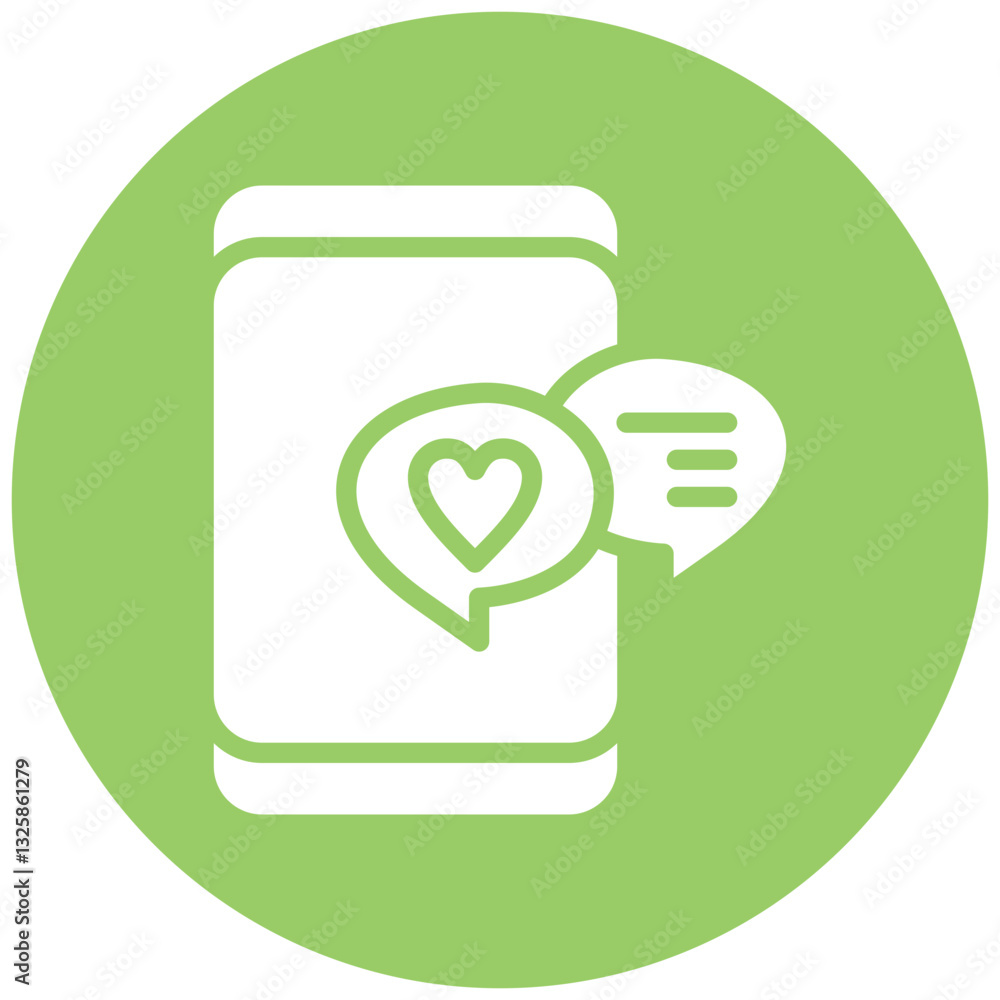 Love Confession Vector Design Icon Style Love Confession Vector Design Icon Style