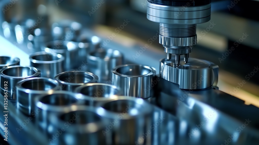 Inspecting Metal Part Using Coordinate Measuring Machine for Quality Assurance Inspecting Metal Part Using Coordinate Measuring Machine for Quality Assurance