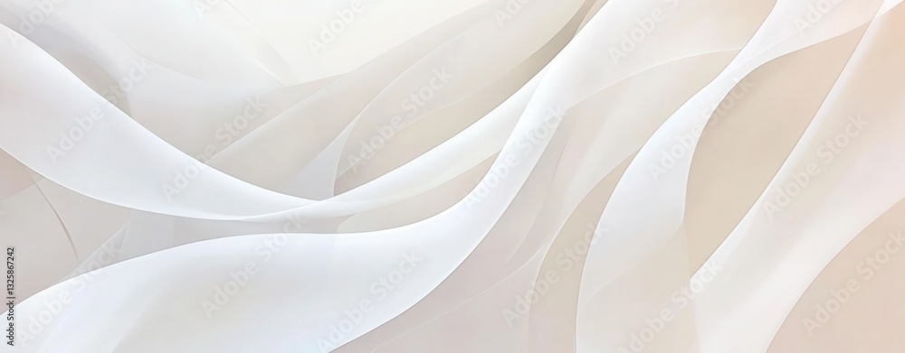 Fototapeta premium Abstract Background Pattern on a Pure White Background, Suitable for Web Design, Poster Backgrounds, or Decorative Art, Adding Minimalist yet Artistic Visual Elements to Various Design Projects. Flowi